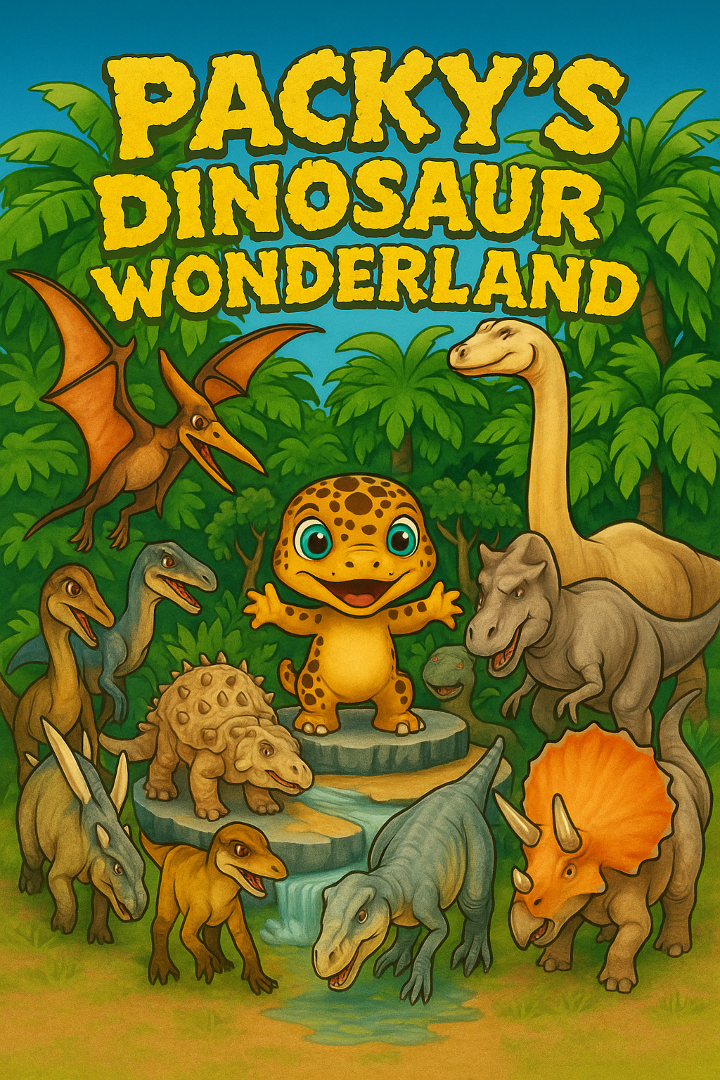 Packy’s Dinosaur Wonderland Book Cover