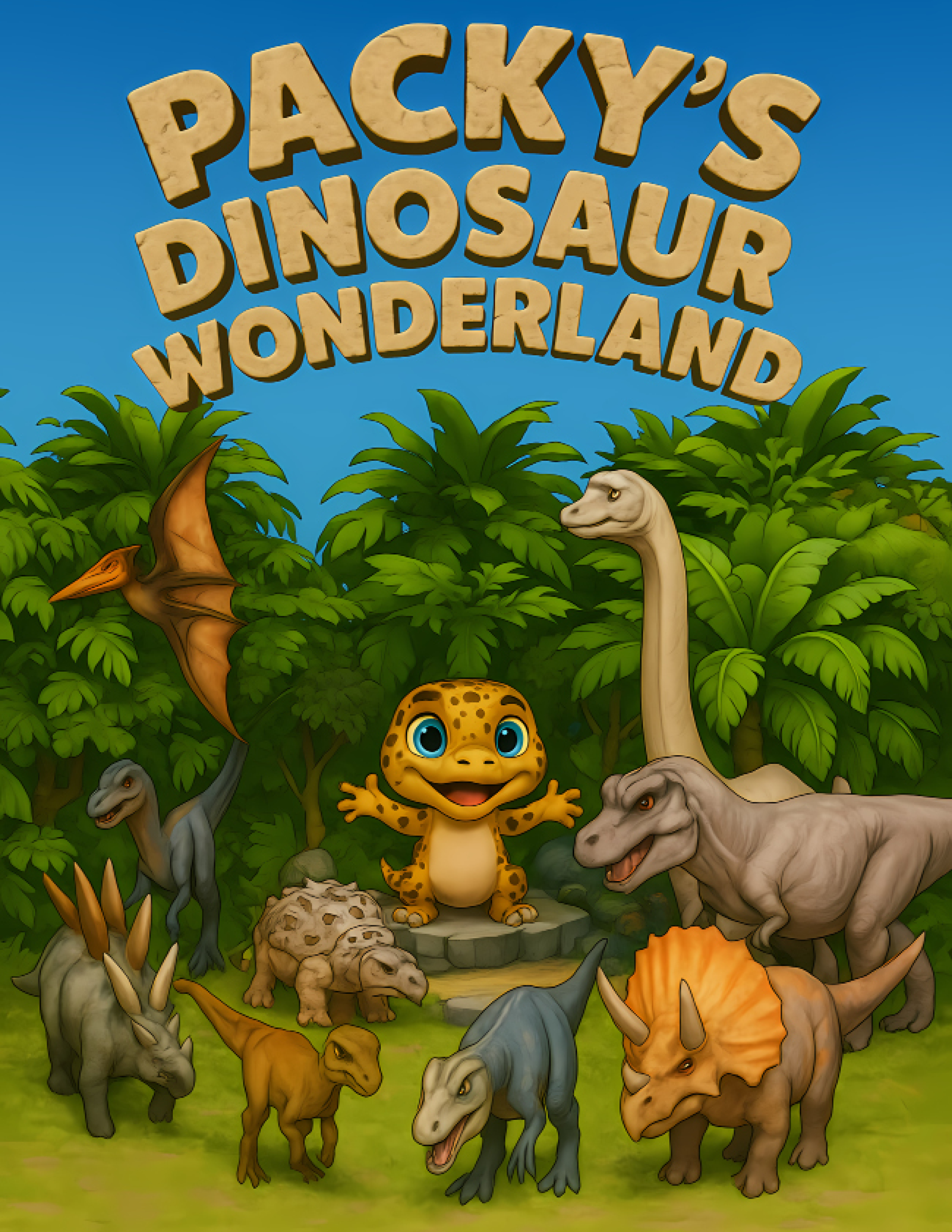 Packy’s Dinosaur Wonderland Book Cover